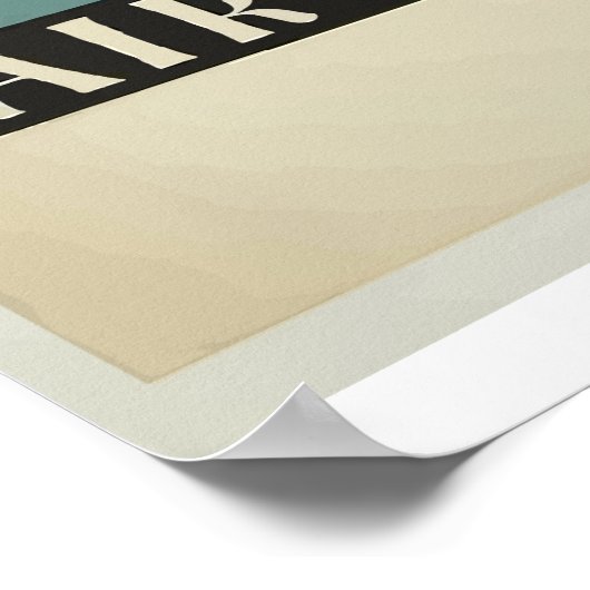 Das Reiseplakat für Andalusien Spanien Poster (Ecke)