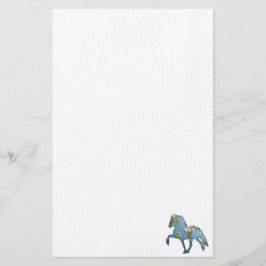 Das Reiterpferd der Welt Briefpapier