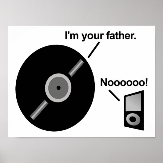 Das Rekordvater Funny Poster (Vorne)