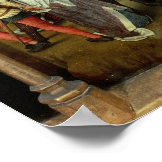 Das Reliquium St. Ursula, 1489 Poster (Ecke)