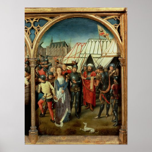 Das Reliquium St. Ursula, 1489 Poster (Vorne)