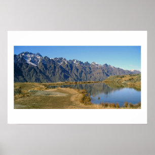Das Remarkables, Queenstown, Neuseeland Poster