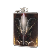 Das Renidron Fraktal Art Flask Flachmann (Links)