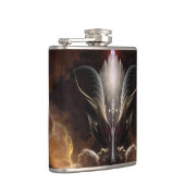 Das Renidron Fraktal Art Flask Flachmann (Rechts)