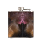 Das Renidron Fraktal Art Flask Flachmann (Rückseite)