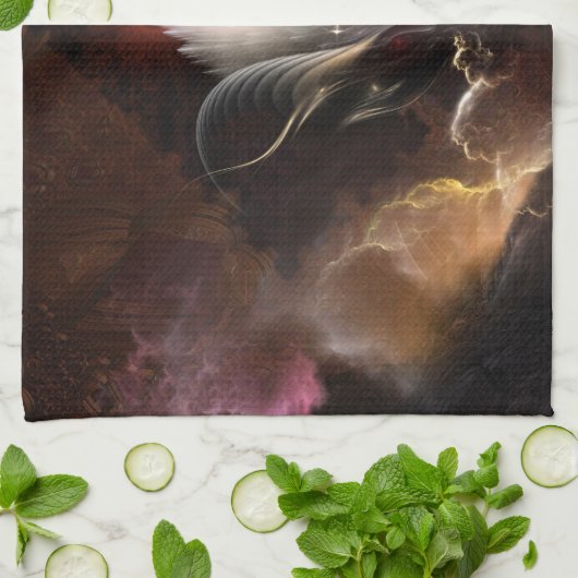 Das Renidron Geschirrtuch (Gefaltet)