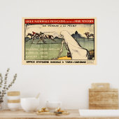 Das Rennen ist eingeschaltet Poster (Küche)