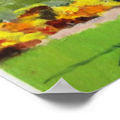 Das Rennen ist eingeschaltet Poster (Ecke)