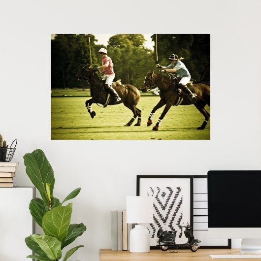 Das Rennen Poster (Heimbüro)