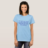 Das Rennen. T-Shirt (Vorne ganz)