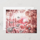 Das Rennen um das Leben Postkarte (Vorne/Hinten)