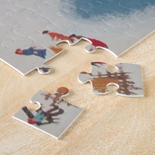 Das Rennen um den Teich Puzzle (Seite)