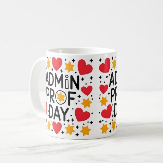 Das Rennen von Admin Excellence Kaffeetasse (Vorderseite Links)