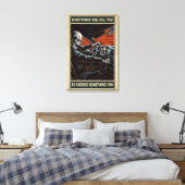 Das Rennen von Skeletts wird dir Leinwand bringen (Insitu (Schlafzimmer))