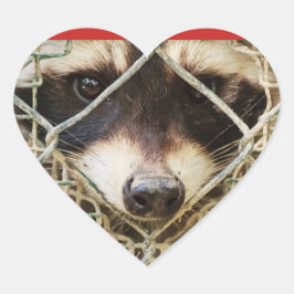 das Rennon auf den Heart Stickers
