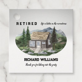 Das Rentenleben ist besser in den Bergen wandern Geschenkanhänger