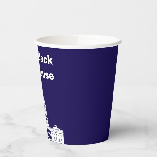 Das Repräsentantenhaus Pappbecher (Links)