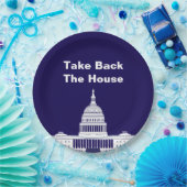 Das Repräsentantenhaus Pappteller (Party)