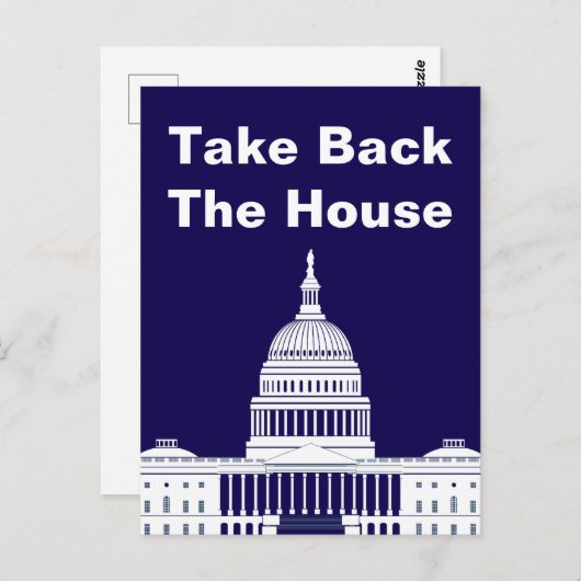 Das Repräsentantenhaus Postkarte (Vorne/Hinten)