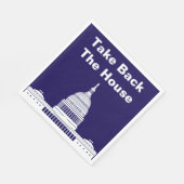 Das Repräsentantenhaus Serviette (Ecke)