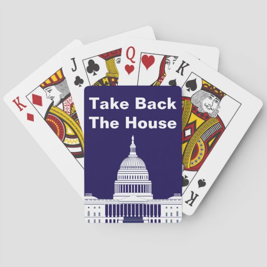 Das Repräsentantenhaus Spielkarten (Rückseite)