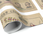 Das republikanische Diagramm Ulysses S. Grant Geschenkpapier (Rolleneckpunkt)