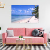 Das Resort am Strand Leinwanddruck (Insitu (Wohnzimmer))