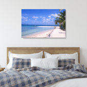 Das Resort am Strand Leinwanddruck (Insitu (Schlafzimmer))