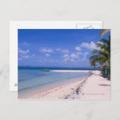 Das Resort am Strand Postkarte (Vorne/Hinten)