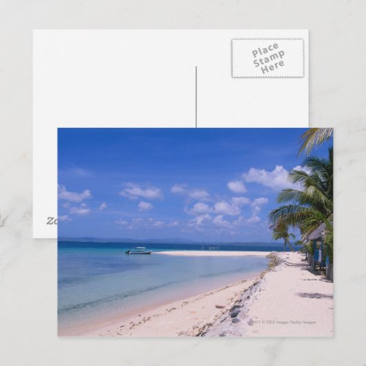 Das Resort am Strand Postkarte (Vorne/Hinten)