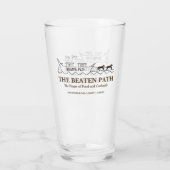 Das Restaurant Beaten Path, Lemont, IL Glas (Rückseite)