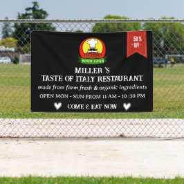 Das Restaurant "Black Custom" Café Bar & Grill Banner