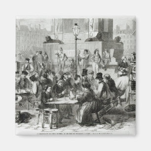 Das Restaurant der nassen Füße Magnet