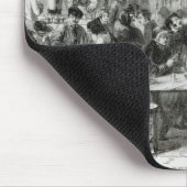 Das Restaurant der nassen Füße Mousepad (Ecke)