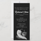 Das Restaurant Grand Opening in den Paprikaschoten Einladung (Vorderseite)