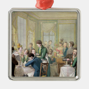 Das Restaurant im Palais Royal, 1831 Silbernes Ornament