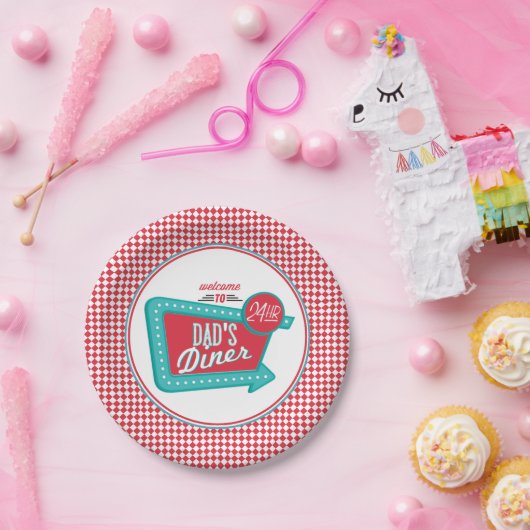 Das Restaurant-Papier-Teller des Vaters - der Pappteller (Party)