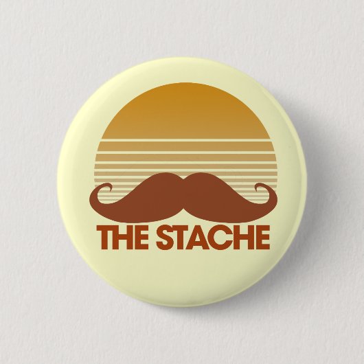 Das Retro-Design der Stache Button (Vorderseite)