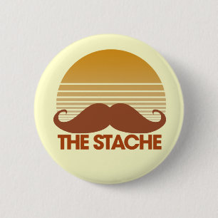Das Retro-Design der Stache Button