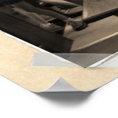 Das Retro Diner Poster (Ecke)