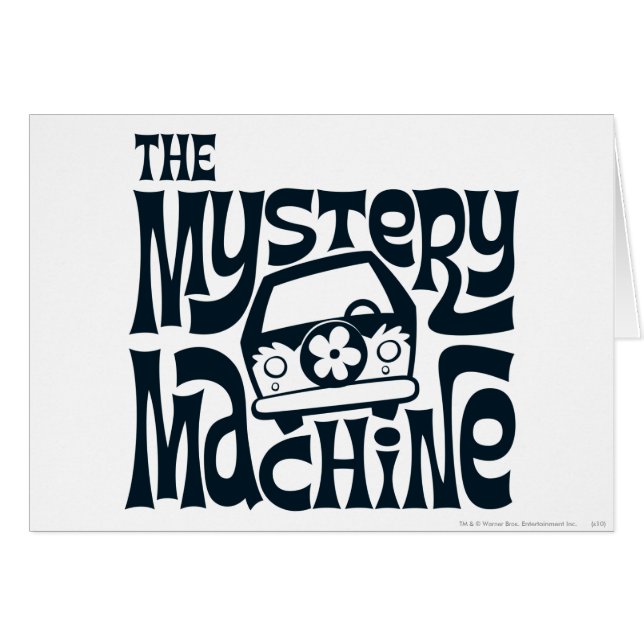 Das Retro-Logo der Mystery Machine (Vorderseite (Horizontal))