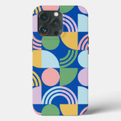 Das Retro-Muster | iPhone 13 pro case (Rückseite)