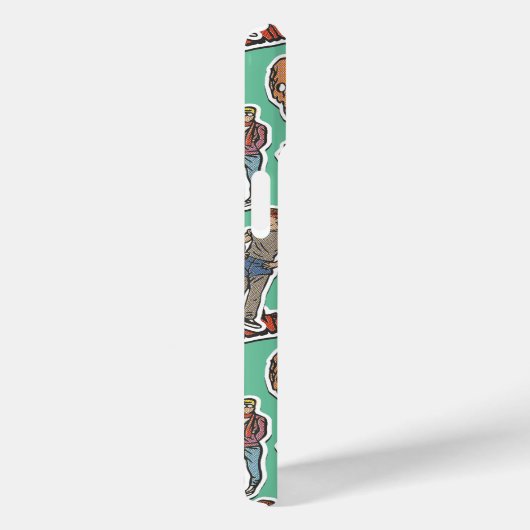 Das Retro-Stickermuster der Goonies Case-Mate iPhone Hülle (Rückseite / Rechts)