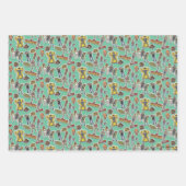 Das Retro-Stickermuster der Goonies Geschenkpapier Set (Vorderseite)