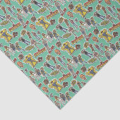 Das Retro-Stickermuster der Goonies Seidenpapier (Ausschnitt)