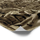 Das Retro-Theater des Elektrikers Poster (Ecke)