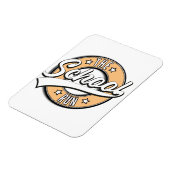 Das Retrologo für den Schulallauf Magnet (Linke Seite)