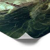 Das Rettungsboot vor Tynemouth Bay Poster (Ecke)