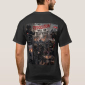 Das Revolution WIRD Fernsehübertragung T-Shirt  (Rückseite)