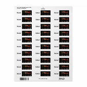 Das Rezept für moderne Lebensmittel auf Gabel (Vorne)